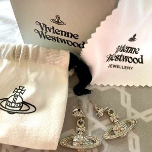 Vivienne Westwood Saturn Orb Earrings